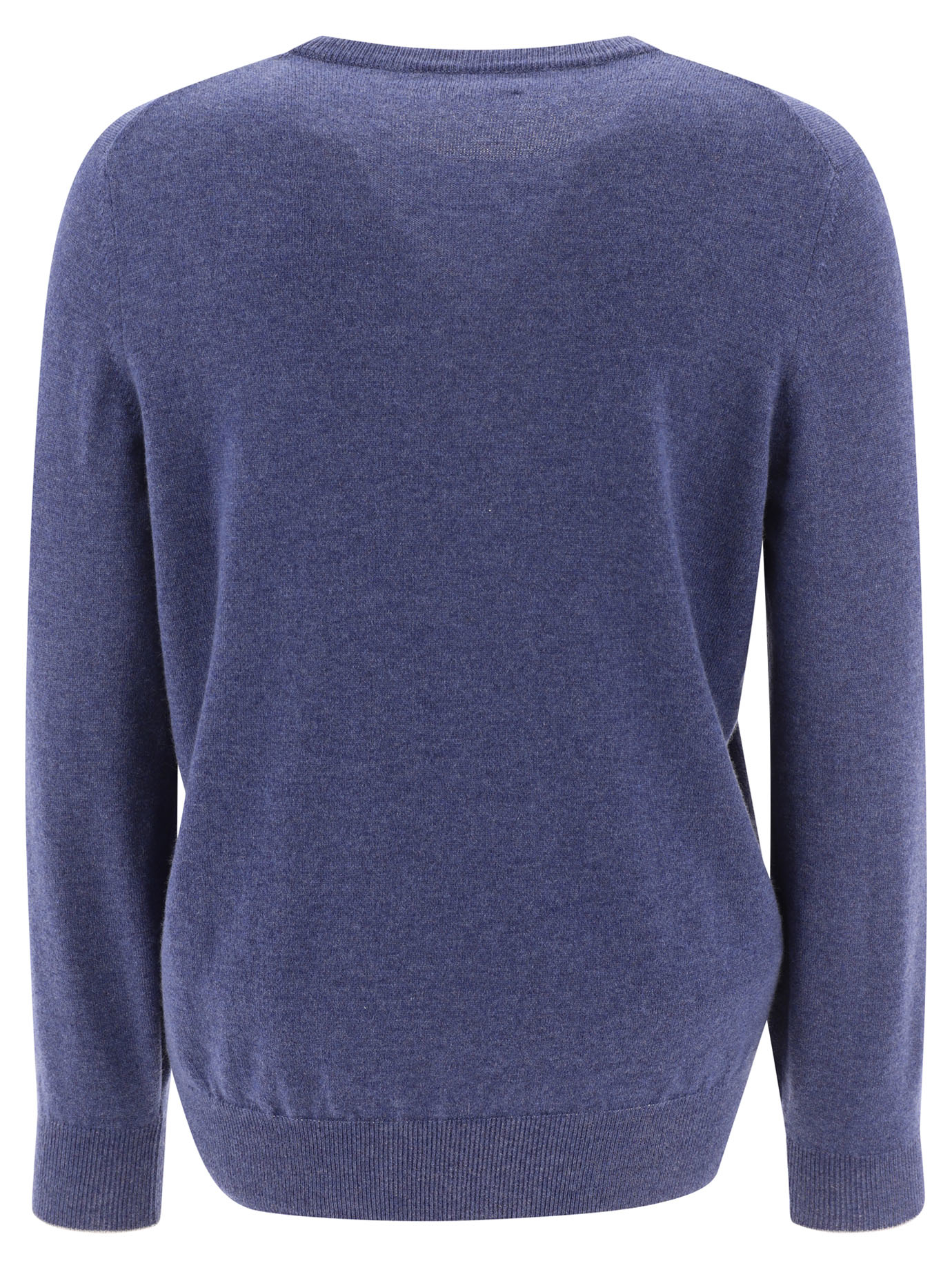 BRUNELLO CUCINELLI Blue Cashmere sweater